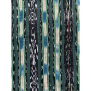 UNBRANDED Green Knit Boho Print Fabric Table Cloth